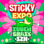 Sticky Expo Touch Grass SZN