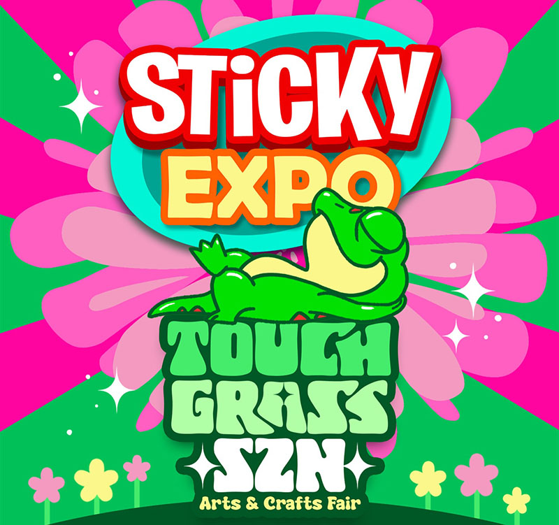 Sticky Expo Touch Grass SZN