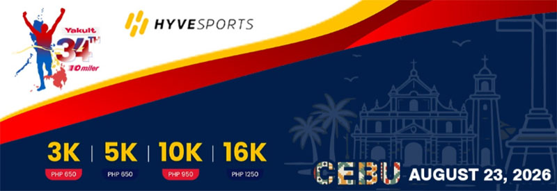 Yakult 10-Miler Run 2026 - Cebu