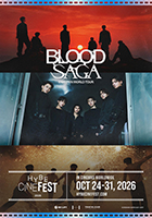 Enhypen World Tour ‘Blood Saga’ poster